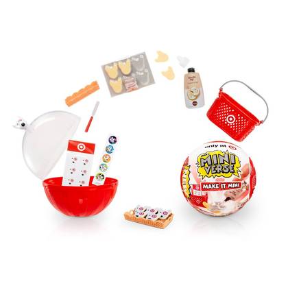 MGA's Miniverse Make It Mini Target Food Favorites: Creativity Miniature Figure with Accessories