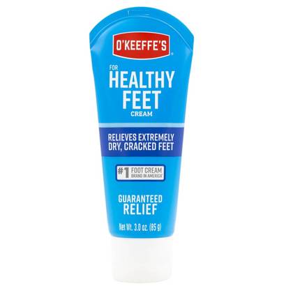 O'Keeffe's Healthy Feet Foot Cream Unscented - 3oz: Moisturizing, Softening, Hypoallergenic, Tube