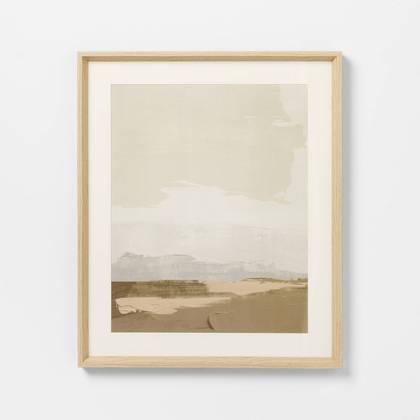 24"x20" Landscape Framed Wall Art - Threshold™ designed with Studio McGee