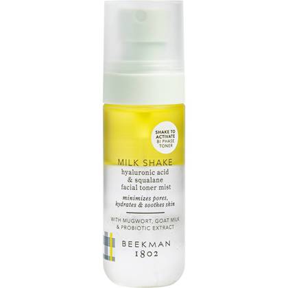 Beekman 1802 Travel Size Milk Shake Hyaluronic Acid & Squalane Facial Toner Mist - 2fl oz - Ulta Beauty: Unscented, Hydrating, For Sensitive Skin