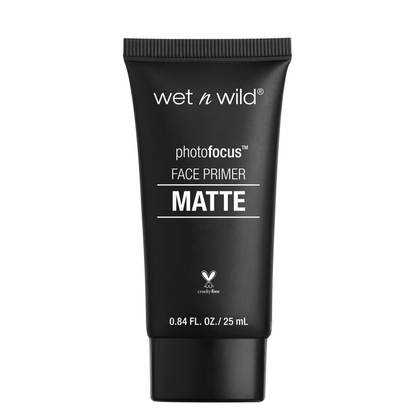 Wet n Wild Photofocus Matte Face Primer - 0.84 fl oz: Smoothing, Translucent, For Oily, Combination, Sensitive Skin