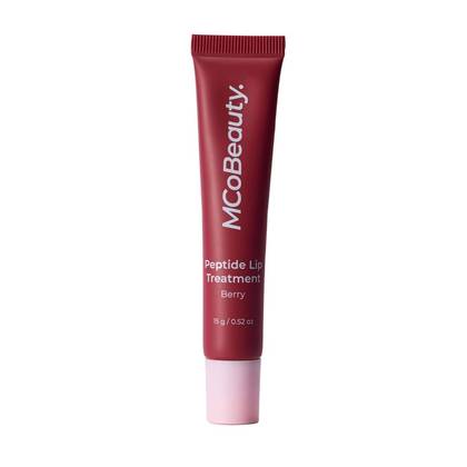 MCoBeauty Peptide Lip Treatment - Berry - 0.52oz: Vegan, Moisturizing, Smoothing, Nourishing