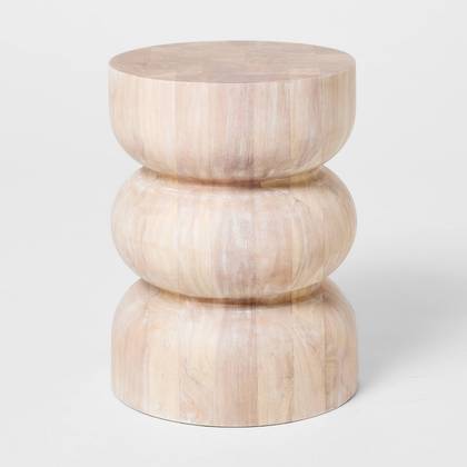 Side Table White Wash - Threshold™ designed with Studio McGee