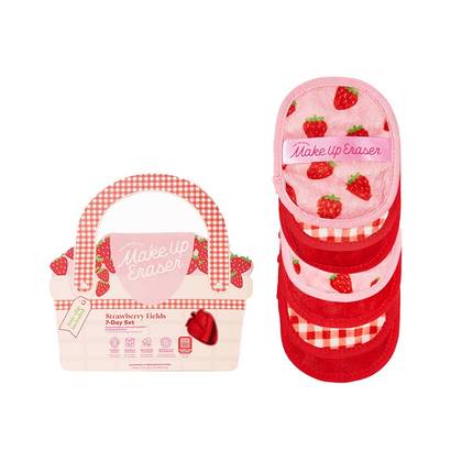 MakeUp Eraser Skincare Set - Strawberry Fields - 7ct