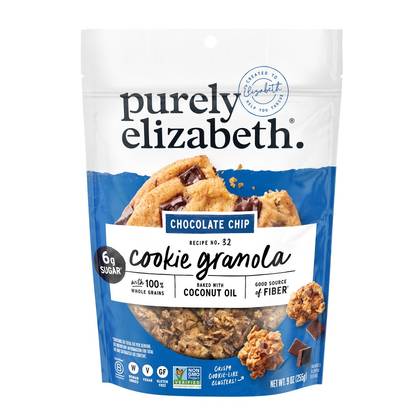 Purely Elizabeth Chocolate Chip Cookie Granola - 9oz