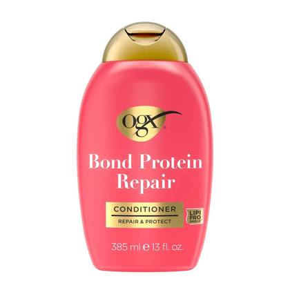 OGX Repair & Protect Bond Protein Lightweight Conditioner - 13 fl. oz: For Dry Hair, Lotion Form, Damage Repair