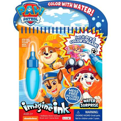 Bendon Paw Patrol Imagine Ink Water Surprise
