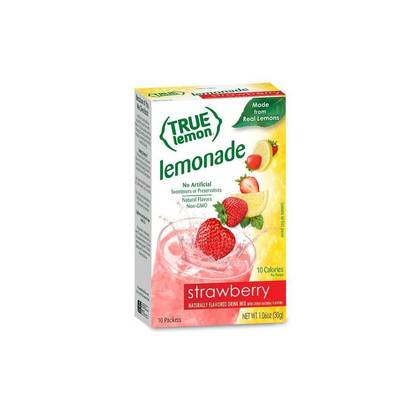 True Lemon Sticks - Strawberry Lemonade - 10pk/1.06oz
