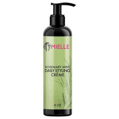 Mielle Organics Rosemary Mint Multi-Vitamin Daily Styling Creme - 8 fl oz: Paraben-Free, Sulfate-Free, Textured Hair