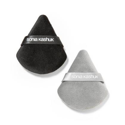 Sonia Kashuk™ Makeup Powder Puff - 2ct: Velvet Face Applicators for Loose Powder Diffusing