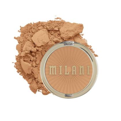 Milani Silky Matte Bronzing Powder Sun Light 01 - 0.25oz: Contouring, Face Application, Pressed Powder, Light Tones