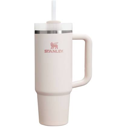 Stanley 30 oz Stainless Steel H2.0 Flowstate Quencher Tumbler Rose Quartz 2.0