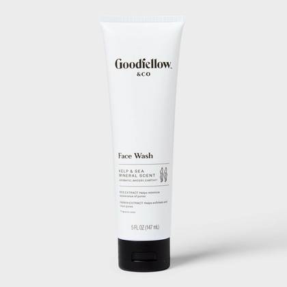 Kelp & Sea Mineral Face Wash - 5 fl oz - Goodfellow & Co™: Liquid Facial Cleanser, Vitamin C, Paraben-Free, Normal Skin