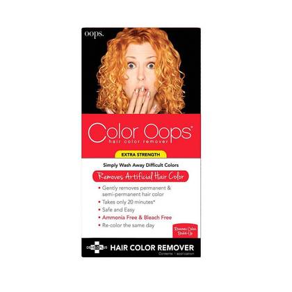 Color Oops Extra Strength Hair Color Remover - 4 fl oz: Ammonia-Free, Aluminum-Free, Includes Gloves