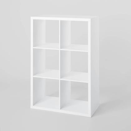 13'' 6 Cube Organizer White - Brightroom™