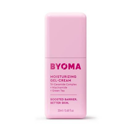 BYOMA Mini Gel Cream Moisturizer - 0.68 fl oz: Vegan, For All Skin Types, Unscented