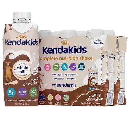 Kendakids Complete Nutrition Shake - creamy Chocolate - 6pk/48 fl oz