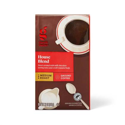 House Blend Medium Roast Ground Coffee - 12oz - Good & Gather™