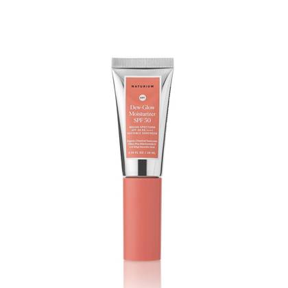 Naturium Dew Glow Mini Face Moisturizers - SPF 50 - Mini/Travel Size - 0.7 fl oz: Lotion for Normal to Extra Sensitive Skin, Unscented, Non-Toxic