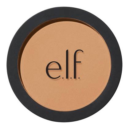 e.l.f. Primer-Infused Bronzer Forever Sunkissed - 0.35oz: Vegan, Paraben-Free, Hydroquinone-Free, Pressed Powder