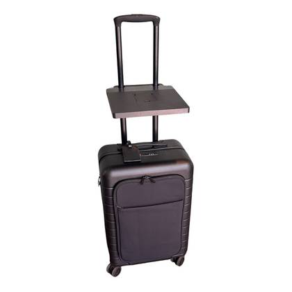 goDesk® Attachable Luggage Desk Stand (Gray/Charcoal)