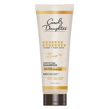 Carol's Daughter Goddess Strength Fortifying Sulfate Free Shampoo with Castor Oil for Breakage Prone Hair - 11 fl oz