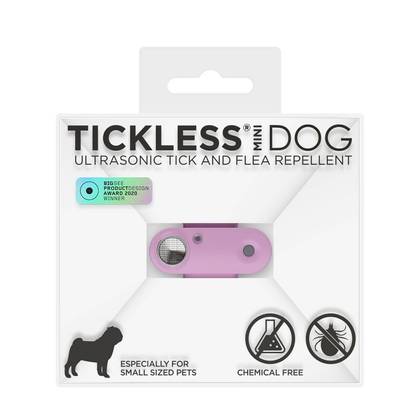 Tickless Flea & Tick Repellent for Dogs - Organ Purple: Ultrasonic, Electronic Device, Neck Application
